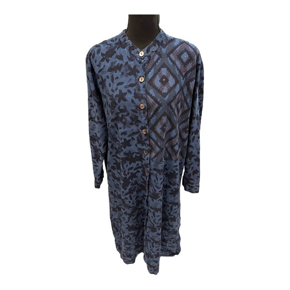 Marketplace Handwork of India - Boho Patchwork Tunic Size L - Picture 1 of 11
